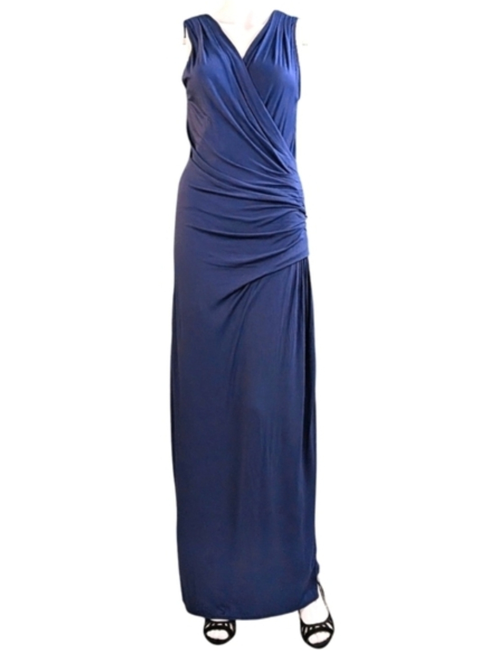 Max Edition Faux Wrap Maxi Rayon Spandex, NWT